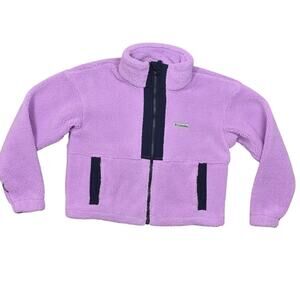 Columbia Women's XS Pink Polyester Jacket Interchange Sherpa Jacket